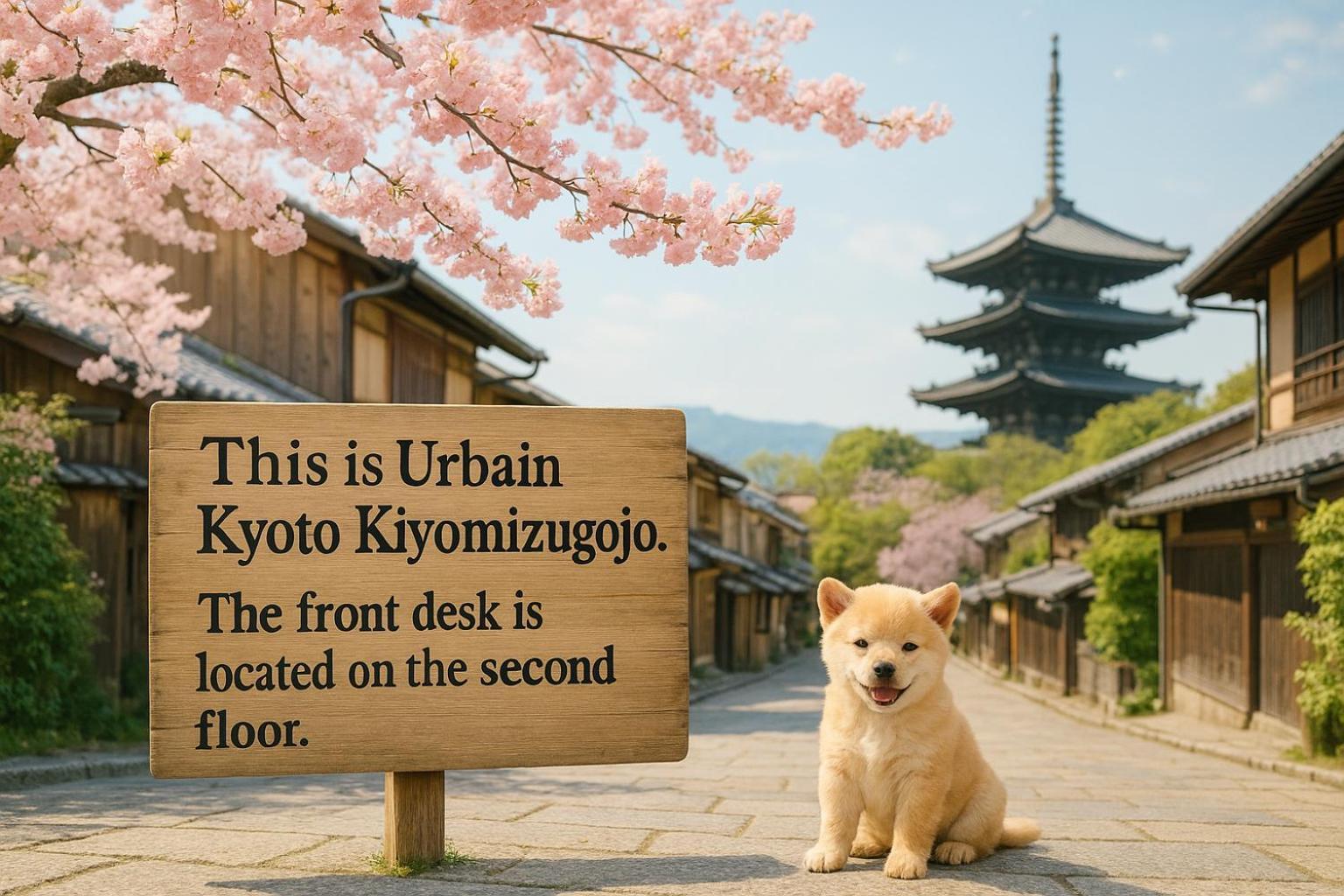 Urbain Kyoto Kiyomizugojo Buitenkant foto